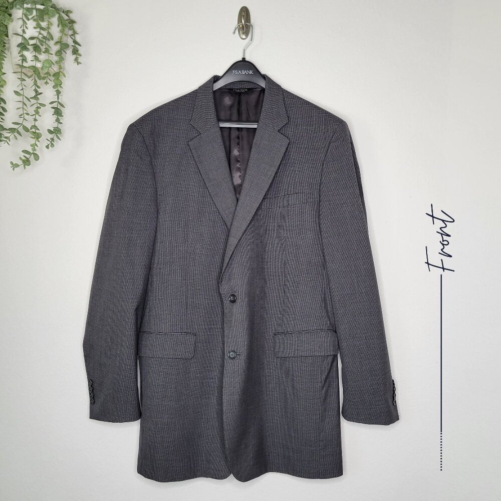 JOS. A. BANK TRADITIONAL FIT DARK GRAY BLAZER 46XL